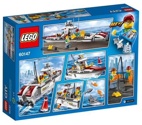 Buy Lego City Fishing Boat 60147 At Mighty Ape Nz