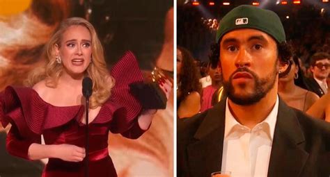 Bad Bunny Es Vencido Por Adele En Los Grammys 2023 Y Tiene Inesperada