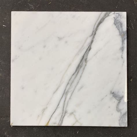 Statuary White Marble 12x12 Tile Polished Stone Center Online