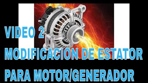 Como Transformar Un Estator De Alternador En Gerador De Energia