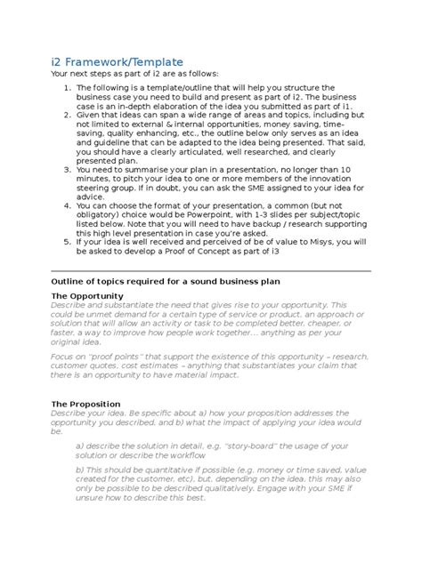 framework template  economies business