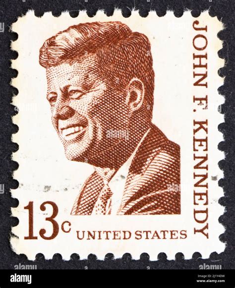 Postage Stamp President John Kennedy Banque De Photographies Et D