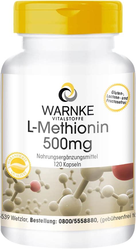 L Methionin Mg Vegan Hochdosiert Essentielle Aminos Ure