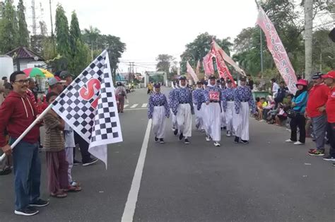 Disdikbud Gelar Lomba Gerak Jalan Peringati Hardiknas Sonora Id