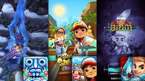 Temple Run Frozen Shadows Vs Subway Surfers Bangkok Vs Blades Of Brim