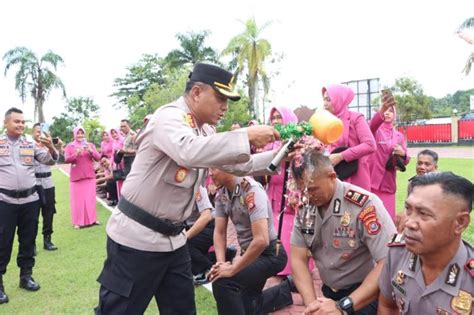 Personel Polresta Kendari Naik Pangkat Tiga Pensiun Nawala Media