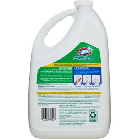 Clorox Clean Up Original All Purpose Cleaner With Bleach Refill Bottle