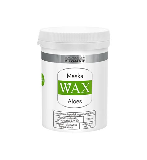 WAX NaturClassic Aloes maska regenerująca do włosów cienkich 240 ml