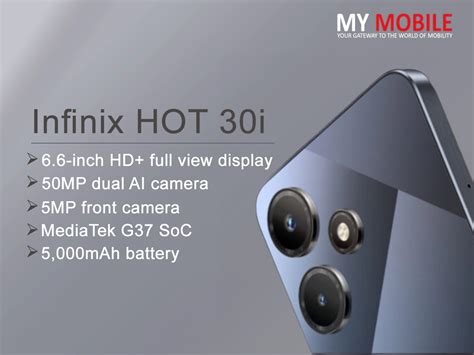 Infinix HOT 30i With 90hz Display MediaTek G37 SoC 5000 MAh Battery