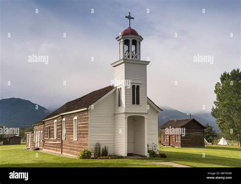 Catholic Church At St Marys Mission Stevensville Bitterroot River