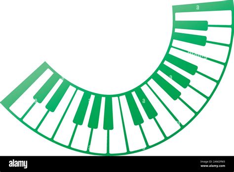 Keyboard Piano Vector Musical Instrument Illustration Design Template Stock Vector Image And Art