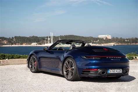 911 Carrera 4s Cabriolet Gentian Blue Metallic S Go 4126 La Porsche