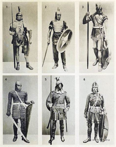 Ancient Warriors Life Size Figures In Full Armor Costume History