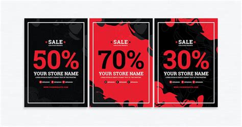 Sale Flyer Template, Graphic Templates - Envato Elements