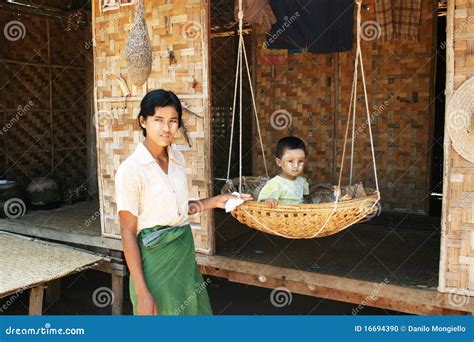 Burmese family editorial image. Image of travel, family - 16694390