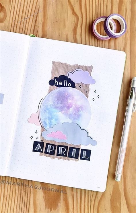 62 Best April Bujo Cover Spreads To Steal Now Atinydreamer