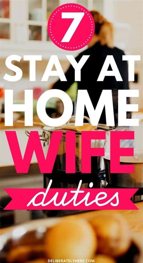 Should You Be A Stay At Home Wife Deliberately Here