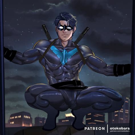 Dick Grayson And Nightwing Dc Comics And 1 More Drawn By Otokobara