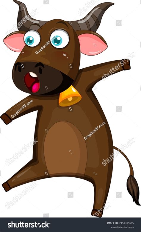 Brown Cow Cartoon Character Illustration Stock Vector (Royalty Free) 2157395665 | Shutterstock