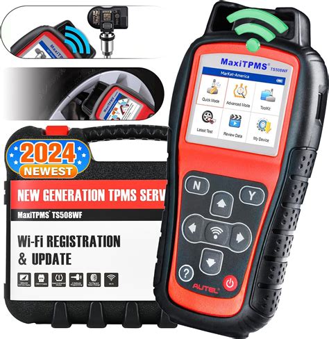 Autel MaxiTPMS TS508WF Version WiFi 2024 de l Outil de Réapprentissage