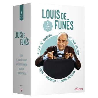 Coffret Louis de Funès DVD Edouard Molinaro Jacques Besnard Gérard