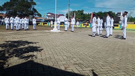 Gladi Bersih Upacara Peringatan HUT RI Ke 77 Kec Pamukan Barat