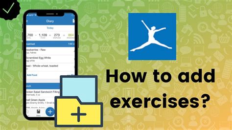 How To Add Exercises To MyFitnessPal YouTube