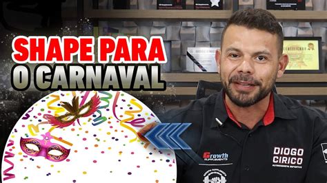 Como ficar o shape definido até o carnaval YouTube