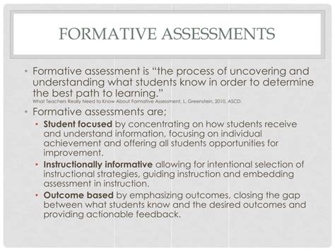 Ppt Our Formative Assessments Powerpoint Presentation Free Download Id 2130740