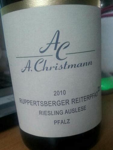 A Christmann Ruppertsberger Reiterpfad Riesling Auslese Vivino Schweiz