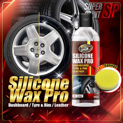 Silicone Wax Tyre Silicon Wax Pro Tayar Wax Silicone Tyre Shine Rim