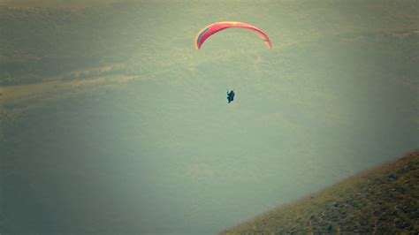 Paraglider Flying Over Mountains Stock Footage Sbv Storyblocks