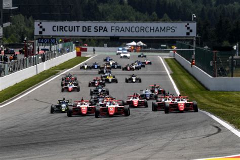 Italian F 4 Championship Spa Francorchamps Turns Prema Red Race 1 To