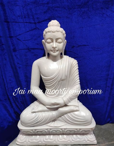 Jmm Handmade Marble Buddha Statue Sizedimension 25 Feet At Rs 25000 In Jaipur