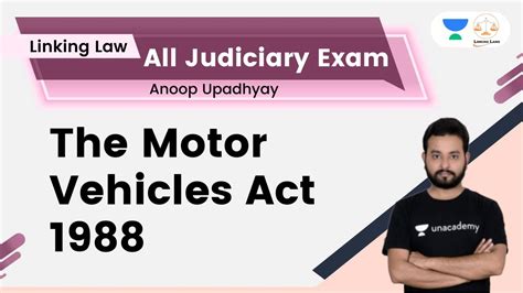 The Motor Vehicles Act 1988 Part 2 All Judiciary Exams Anoop