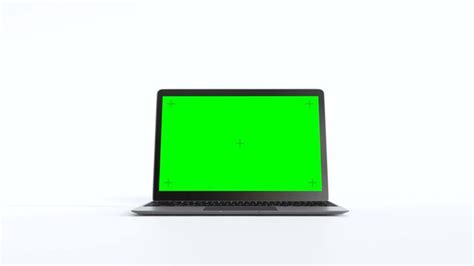 Laptop Green Screen Stock Video Footage For Free Download