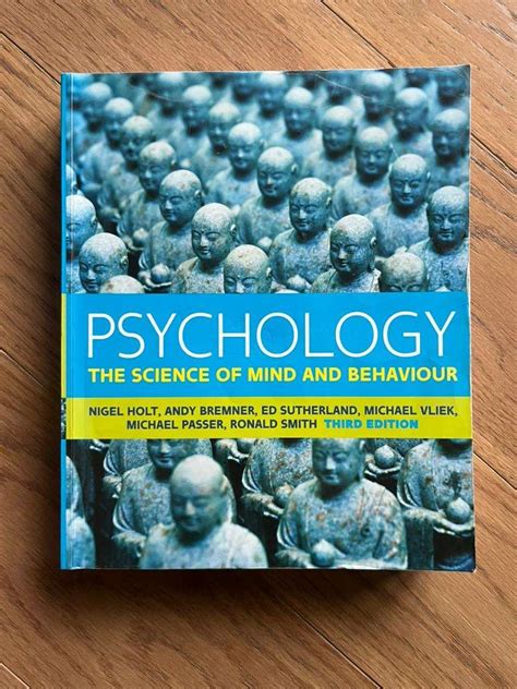 Psychology The Science Of Mind And Behviour 3rd Edition Kitap