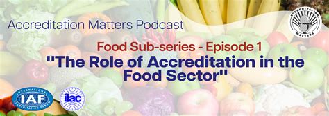 Iaf And Ilac Launch Podcast Sub Series On Food International Laboratory