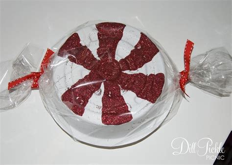 Diy Large Peppermint Candy Decor Part Ii Dill Pickle Picnic