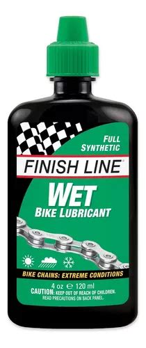 Lubricante Para Cadena Finish Line Wet 120ml Meses sin interés