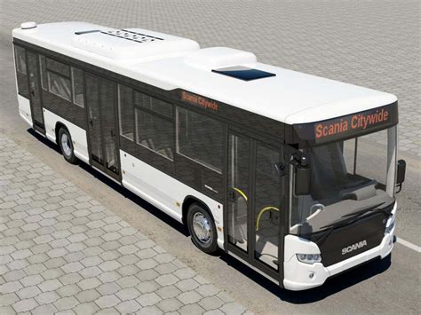 Bus Citywide Le 2011 3d Model By Jenek