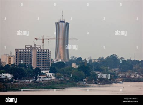 Skyline of Brazzaville, Republic of Congo, Africa Stock Photo - Alamy