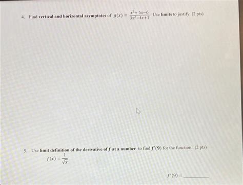 Solved 1 Given The Function Fxx−2x3−12x220x Find The