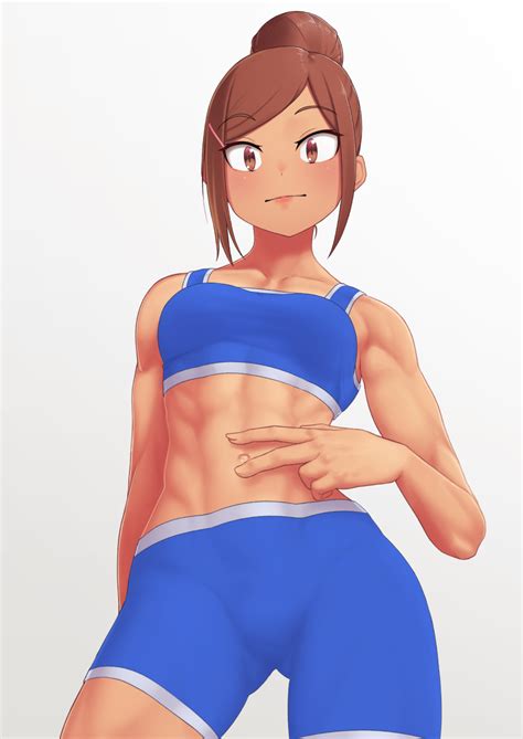 Uehara Ayaka Dumbbell Nan Kilo Moteru Drawn By Putcher Danbooru