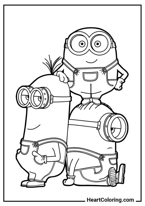 Minion Mi Villano Favorito Para Colorear