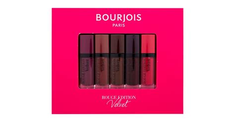 BOURJOIS Paris Rouge Edition Velvet Dárková kazeta rtěnka 7 7 ml