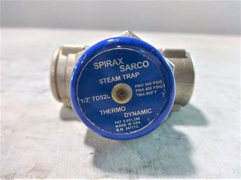 SPIRAX SARCO 1 2 THERMO DYNAMIC STEAM TRAP TD52L