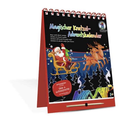 Ursus Magischer Kratzel Adventskalender 1 Stück