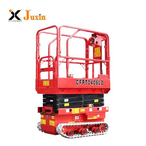 New Off Road M M Track Crawler Self Propelled Scissor Lift China