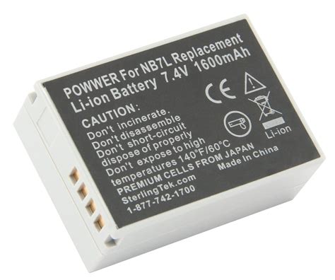 Buy STK S Canon NB 7L Battery Pack 1600mAh For Canon Powershot SX30